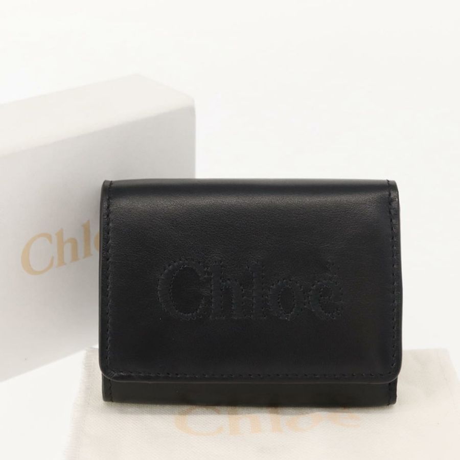 【日本直送】Chloe Sense 皮夾 皮革 黑色 正品 148476-11