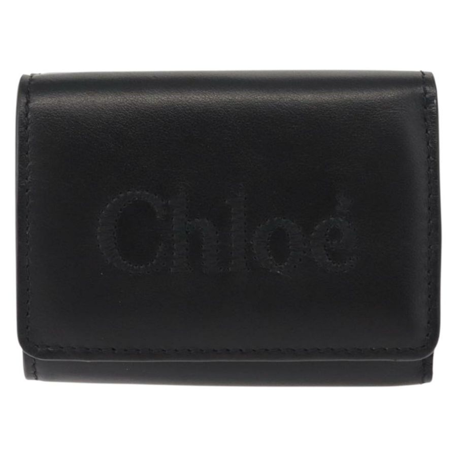 【日本直送】Chloe Sense 皮夾 皮革 黑色 正品 148476-12