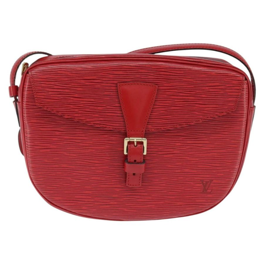 【日本直送】路易威登 Epi Jeune Fille MM 單肩包紅色 M52157 LV 正品 150510-12