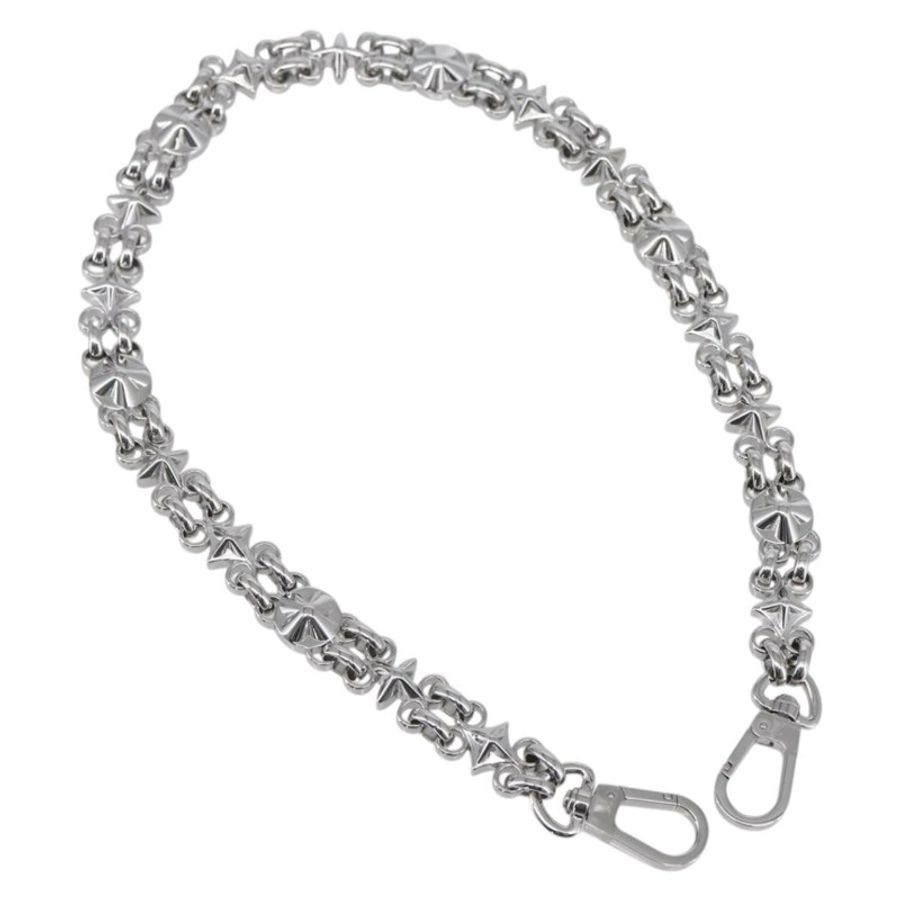 【日本直送】路易威登金屬鏈條肩帶,23.6英寸,銀色,LV正品,貨號150638-0