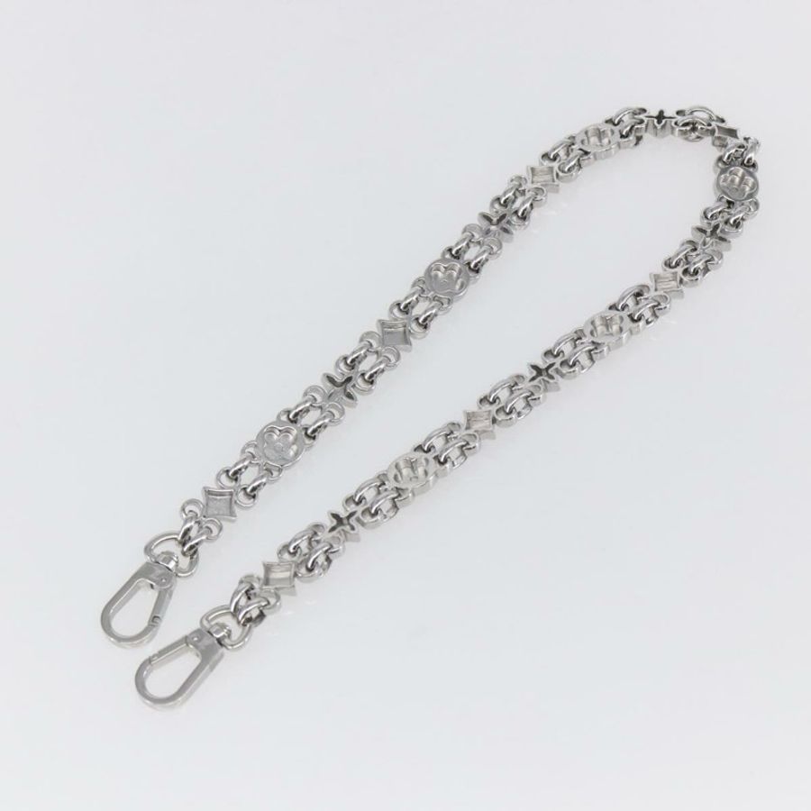 【日本直送】路易威登金屬鏈條肩帶,23.6英寸,銀色,LV正品,貨號150638-5