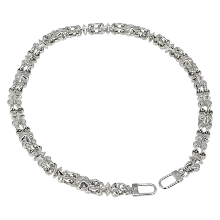 【日本直送】路易威登金屬鏈條肩帶,25.6英寸,銀色,LV正品,貨號150635-0