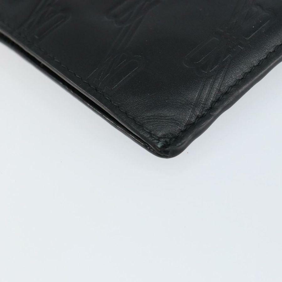 【日本直送】BALENCIAGA 黑色皮革卡包 717784 正品編號 146092-14