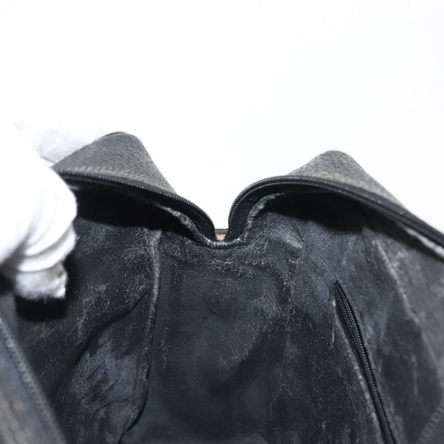 【日本直送】GUCCI GG Supreme Web Sherry Line 手提包 PVC 黑色金色 119 02 088 正品 150341-20