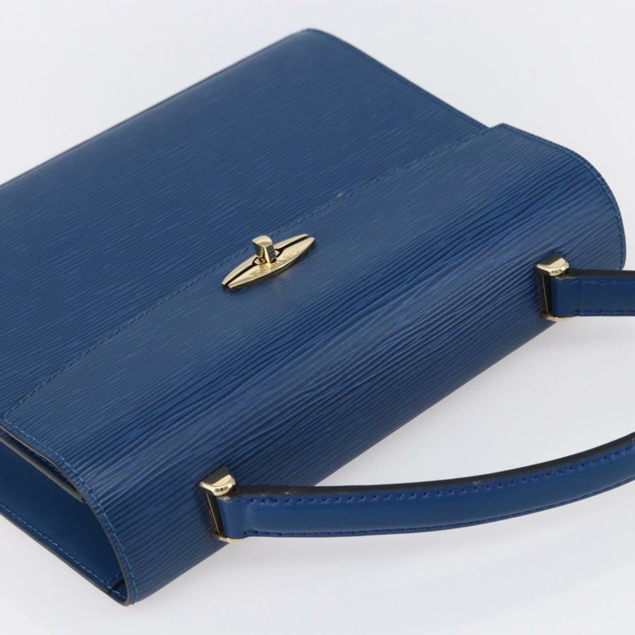 【日本直送】路易威登 Epi Malesherbes 手提包藍色 M52375 LV 正品 151090-5