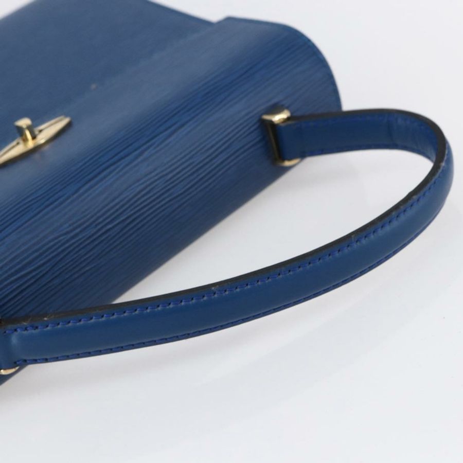 【日本直送】路易威登 Epi Malesherbes 手提包藍色 M52375 LV 正品 151090-6