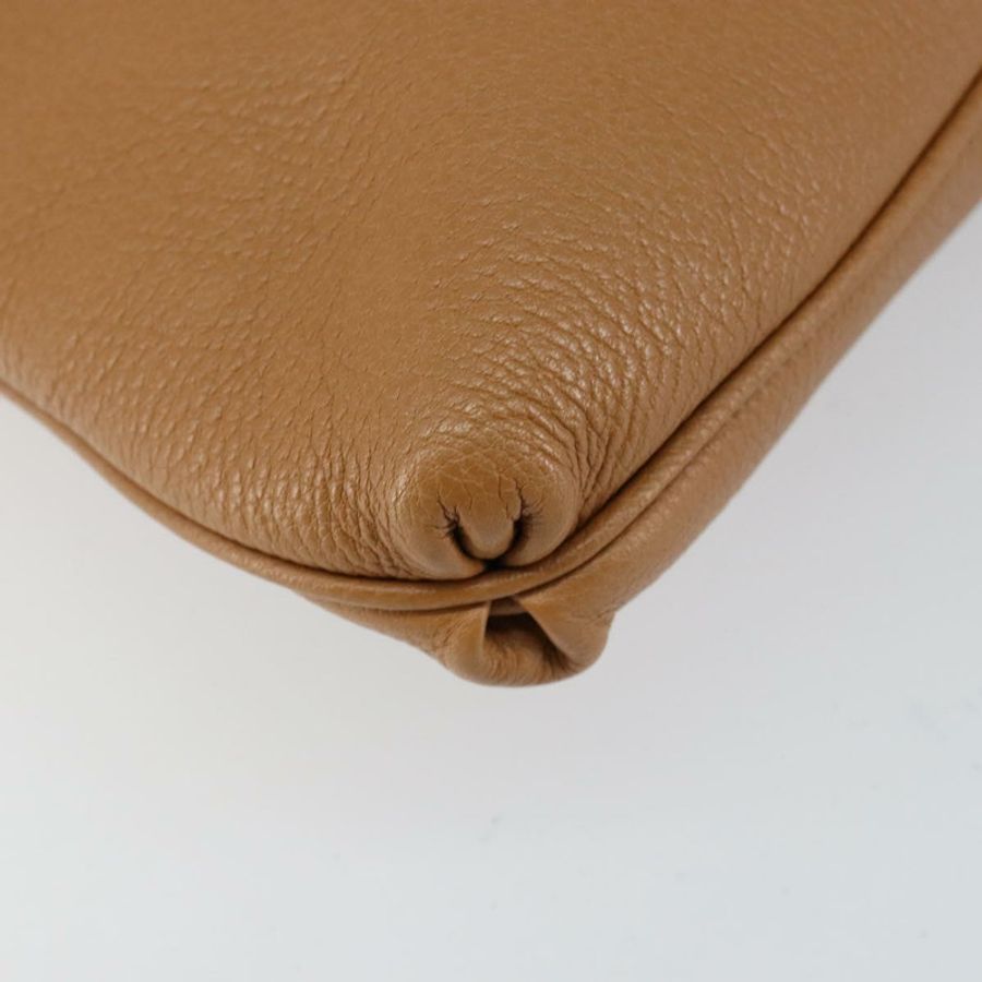 【日本直送】Salvatore Ferragamo Gancini 單肩包 皮革 棕色 銀色 正品 152196-13