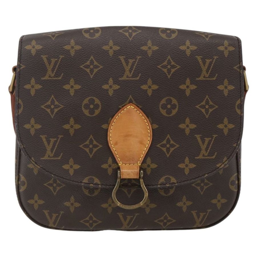 【日本直送】路易威登 Monogram Saint Cloud GM 肩背包 M51242 LV Auth 152303-12