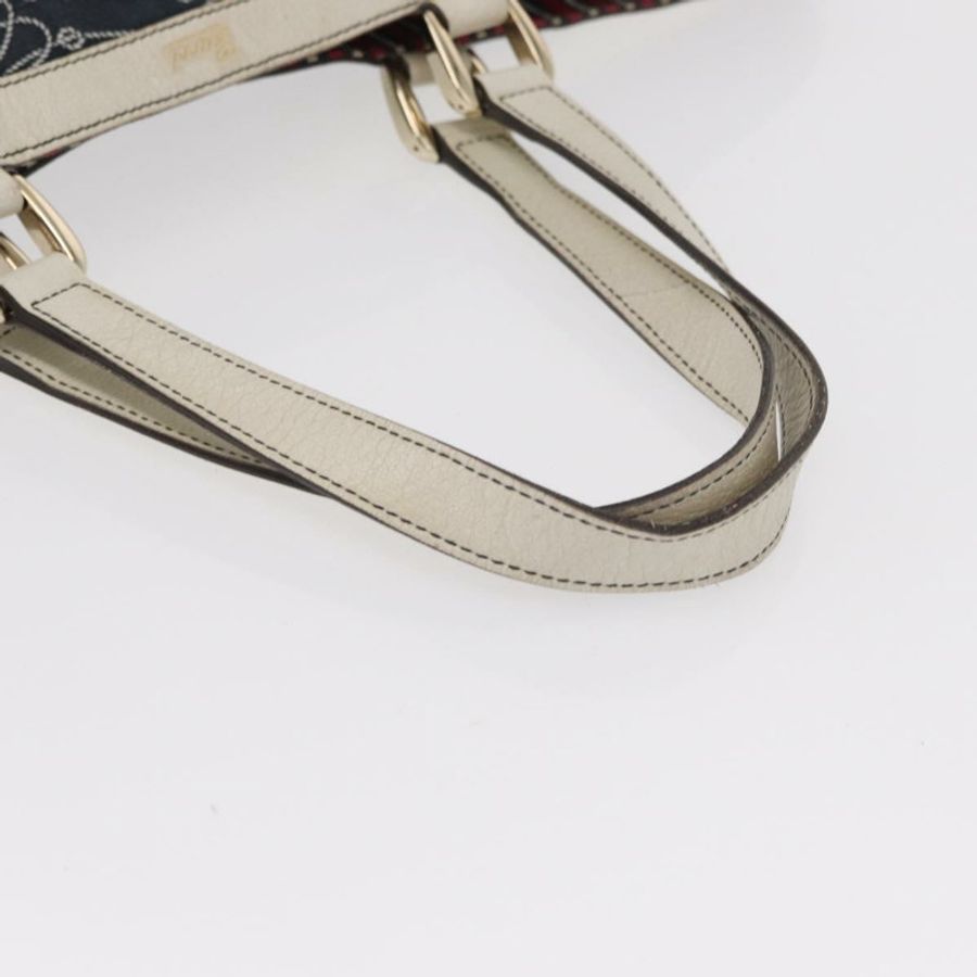 【日本直送】GUCCI Abbey 手提包 海軍藍 金色 141472 正品 152573-6