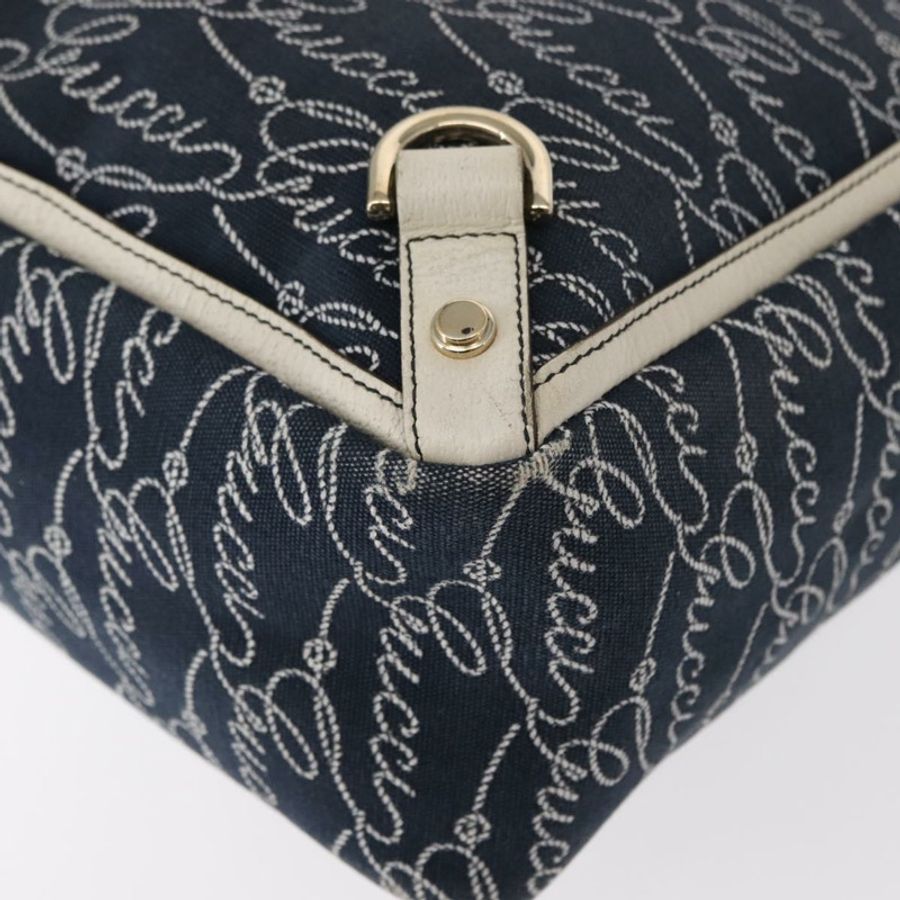 【日本直送】GUCCI Abbey 手提包 海軍藍 金色 141472 正品 152573-13