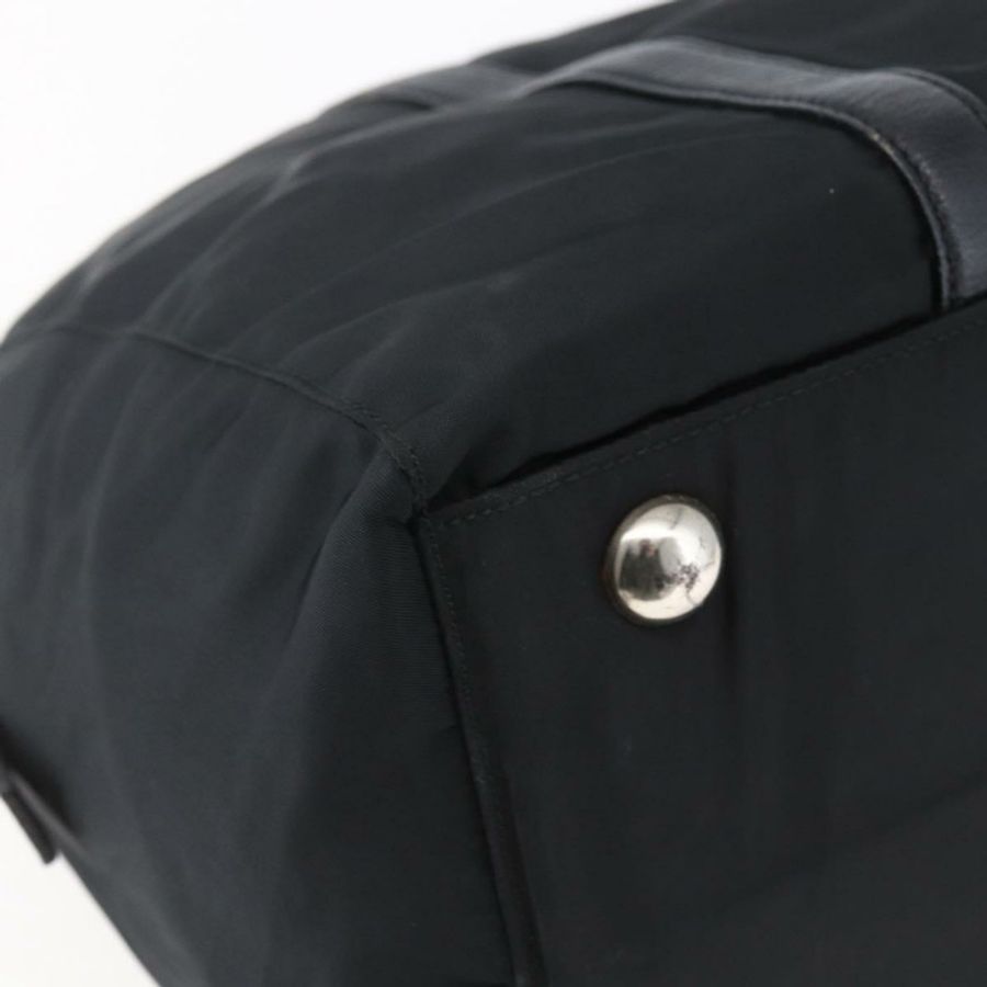 【日本直送】PRADA 尼龍手提包 黑色 銀色 正品 152947-15