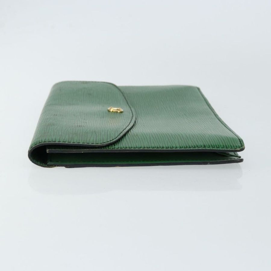 【日本直送】路易威登 Epi Montaigne 27 手拿包 綠色 M52654 LV 正品 ep11589-3