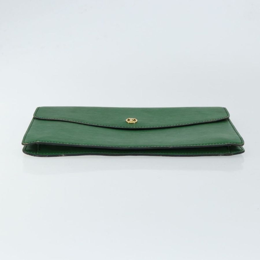【日本直送】路易威登 Epi Montaigne 27 手拿包 綠色 M52654 LV 正品 ep11589-5