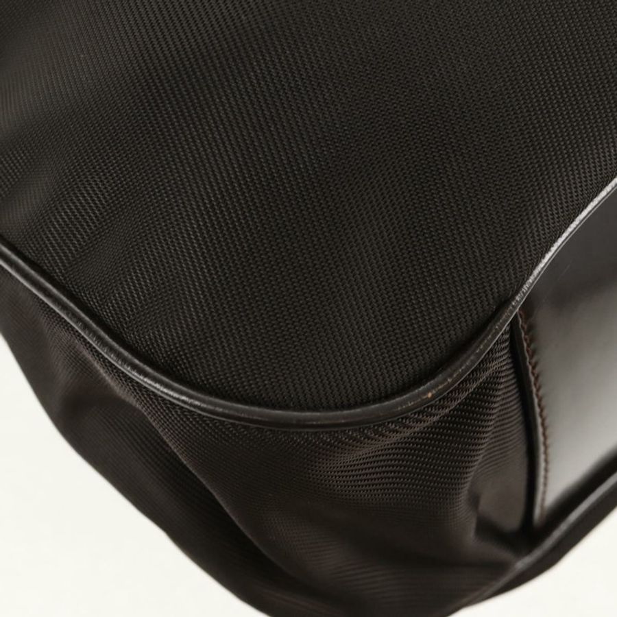 【日本直送】GUCCI 竹節手提包 尼龍 兩用 棕色 銀色 001 1577 正品 ep11538-16