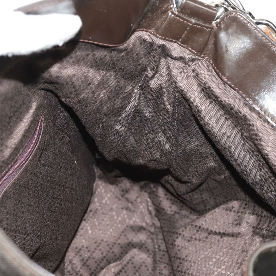 【日本直送】GUCCI 竹節手提包 尼龍 兩用 棕色 銀色 001 1577 正品 ep11538-21