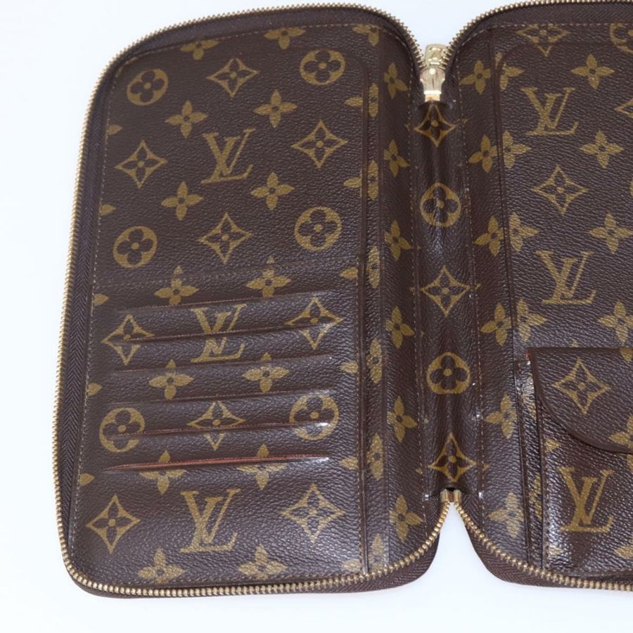 【日本直送】路易威登 Monogram Organizer De Voyage 旅行箱 M60119 LV Auth BA7403-18