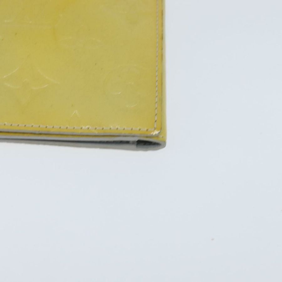 【日本直送】路易威登 Monogram Vernis Walker 錢包 亮黃色 M91074 LV Auth hk3224-14