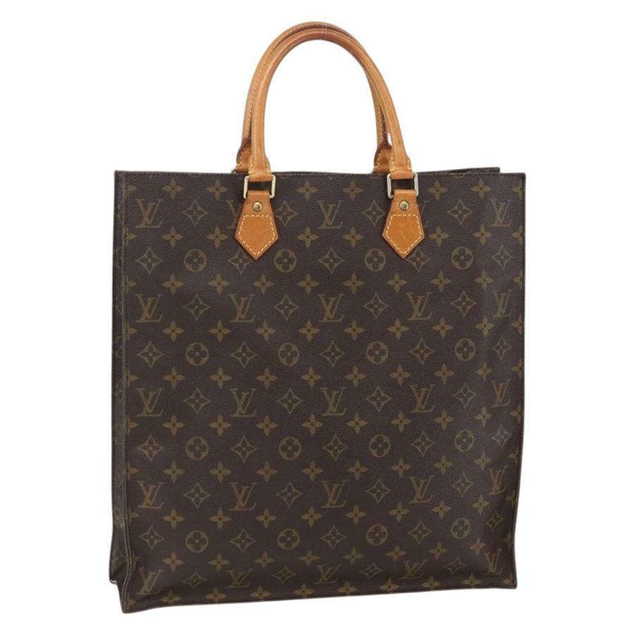 【日本直送】路易威登 Monogram Sac Plat 手提包 M51140 LV Auth bs30686-0