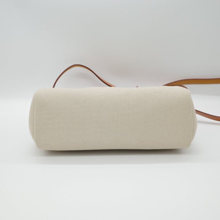Hermès 愛馬仕 Herbag 31 焦糖色 帆布 牛皮 手提包 單肩包 斜挎包 Z刻-6