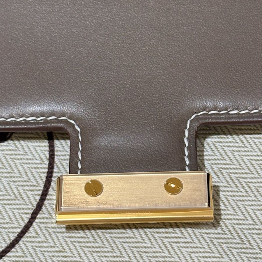 【現貨|快速出貨】Hermès 愛馬仕 Constance 19 Etoupe 大象灰|金釦|U刻 2022 年|Epsom 皮|全新全配-17