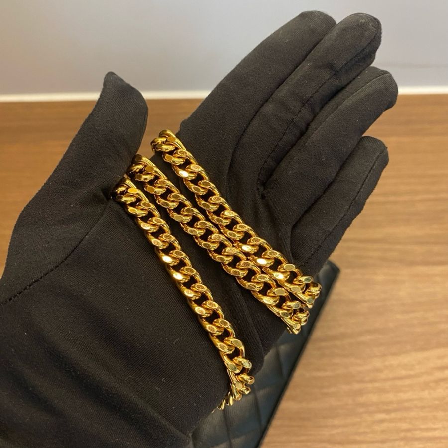 Ysl 黑金魚子醬信封包 無附件-6