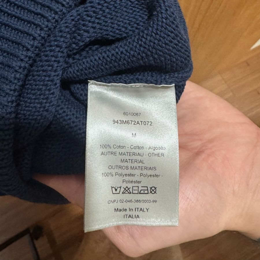 Dior 刺繡針織毛衣-4