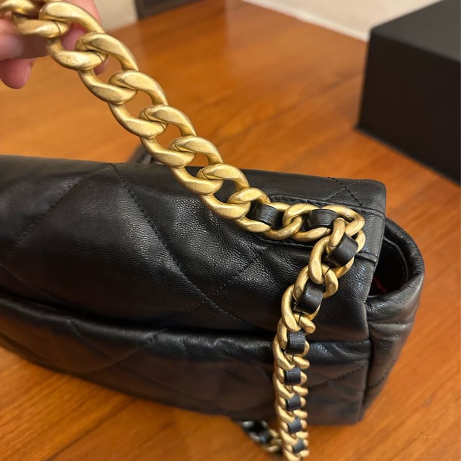 CHANEL 黑菱格19鏈包26 超級划算啦!-4