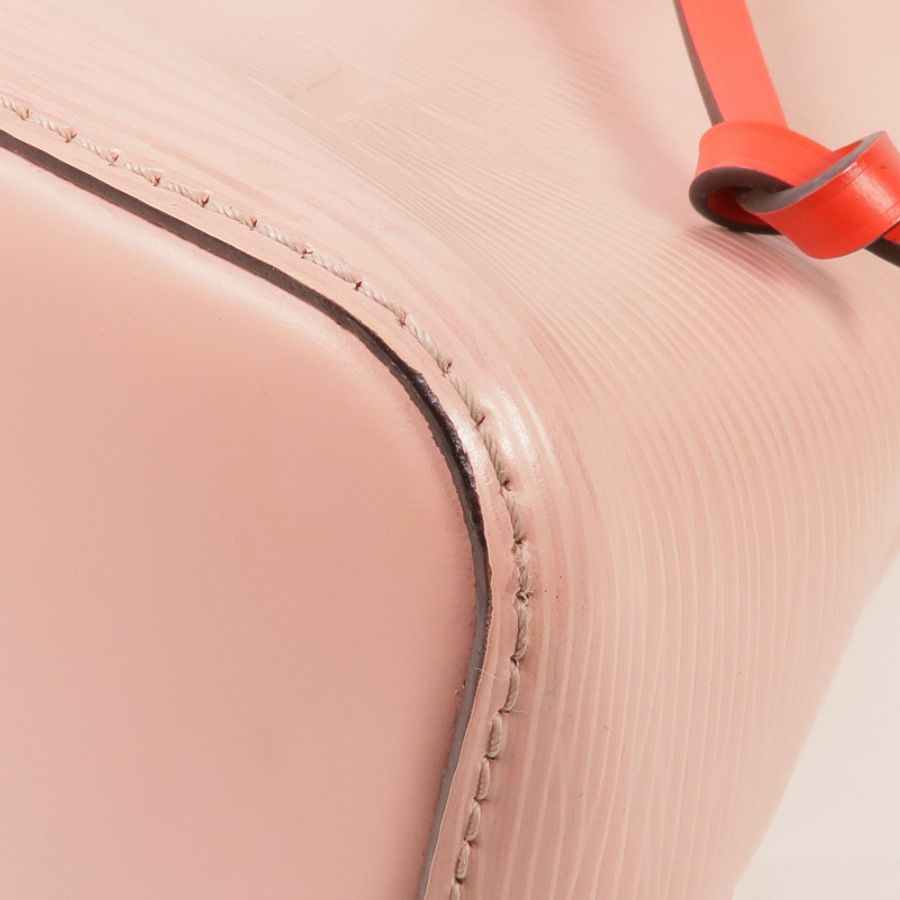LOUIS VUITTON Epi Neo Noe BB銀扣手挽肩背兩用袋/Rose Ballerine-14