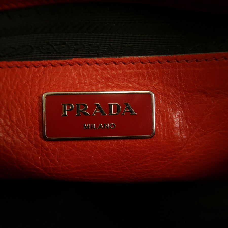 紅色皮革兩包【PRADA 普拉達】-4