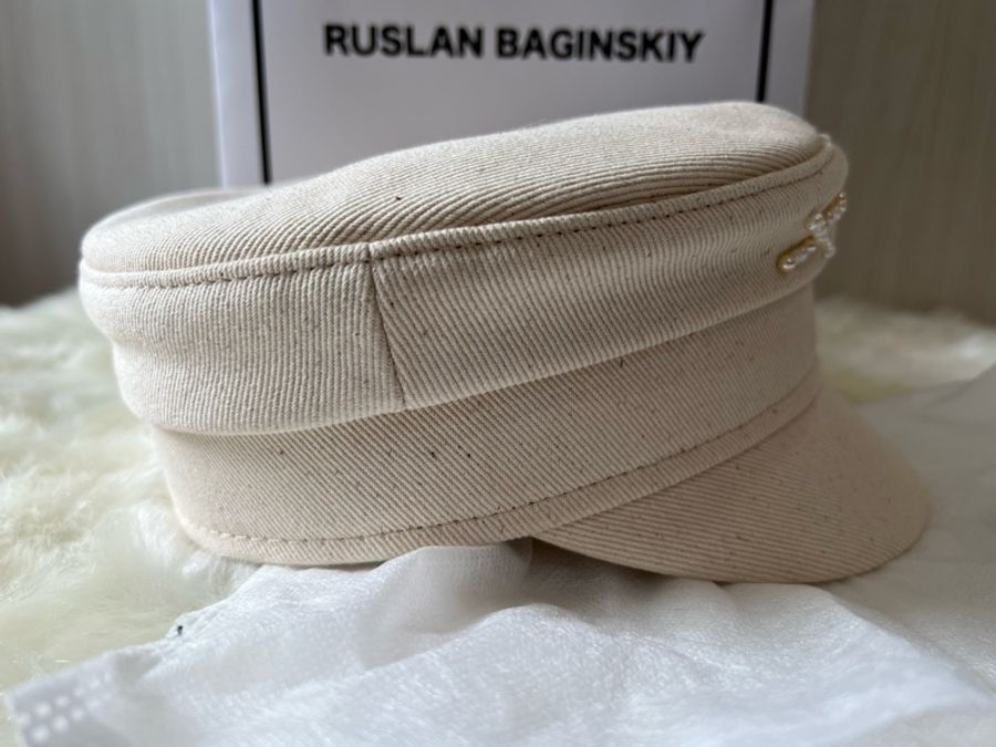 昆凌愛牌Ruslan Baginskiy RB 珍珠報童帽（全新收藏品）-3