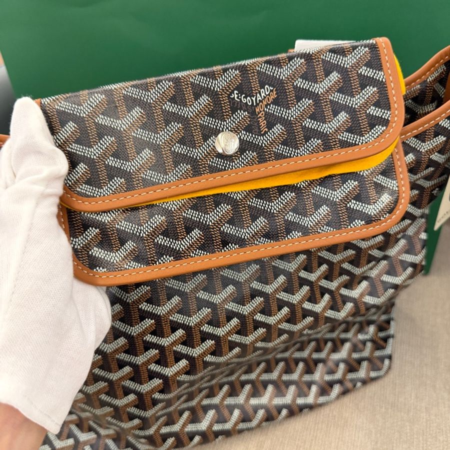 Goyard棕色Hobo托特包 全新品/紙袋/防塵袋-3