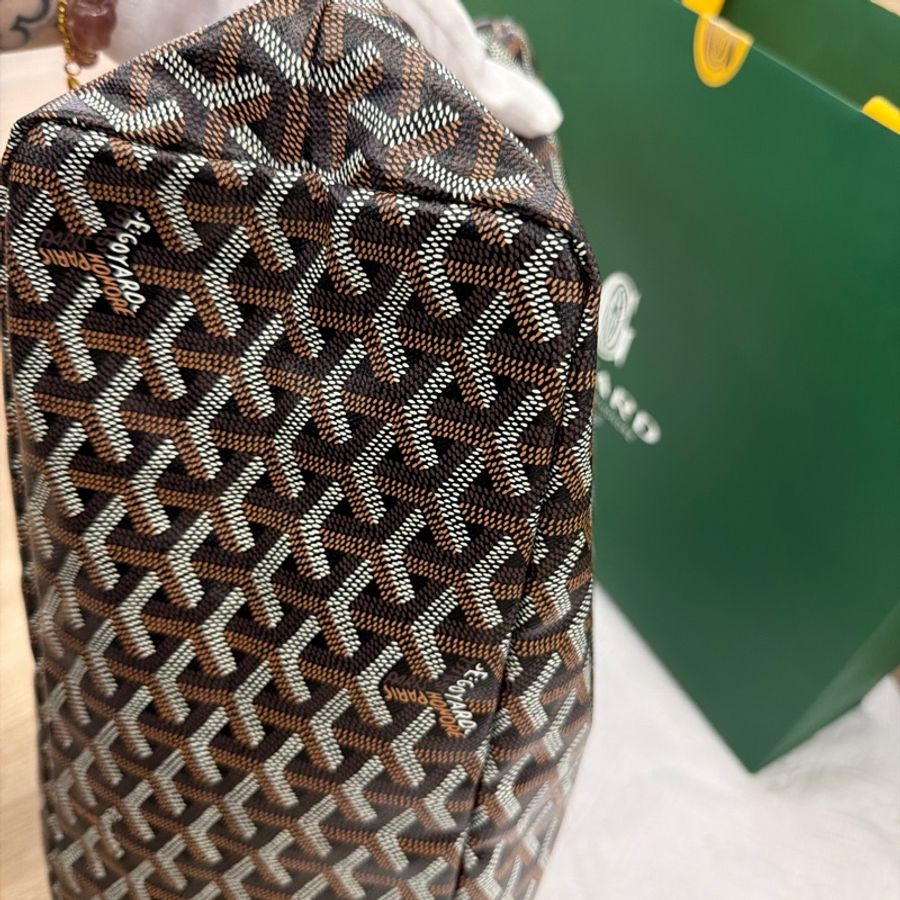 Goyard棕色Hobo托特包 全新品/紙袋/防塵袋-10