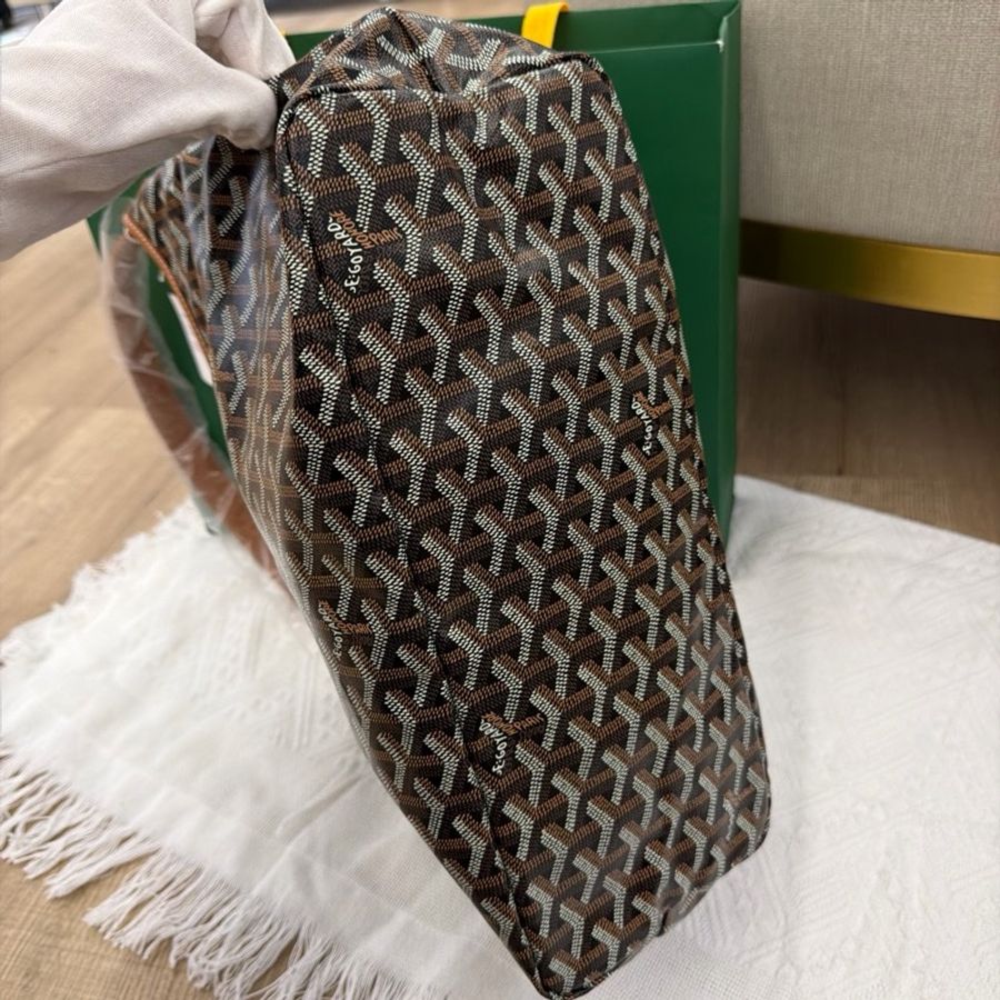 Goyard棕色Hobo托特包 全新品/紙袋/防塵袋-13