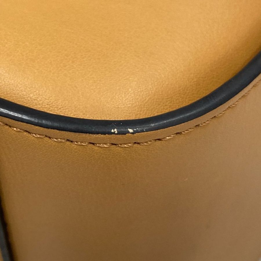 LOEWE 羅威 HAMMOCK MINI 皮革 吊床包 淺棕色-10