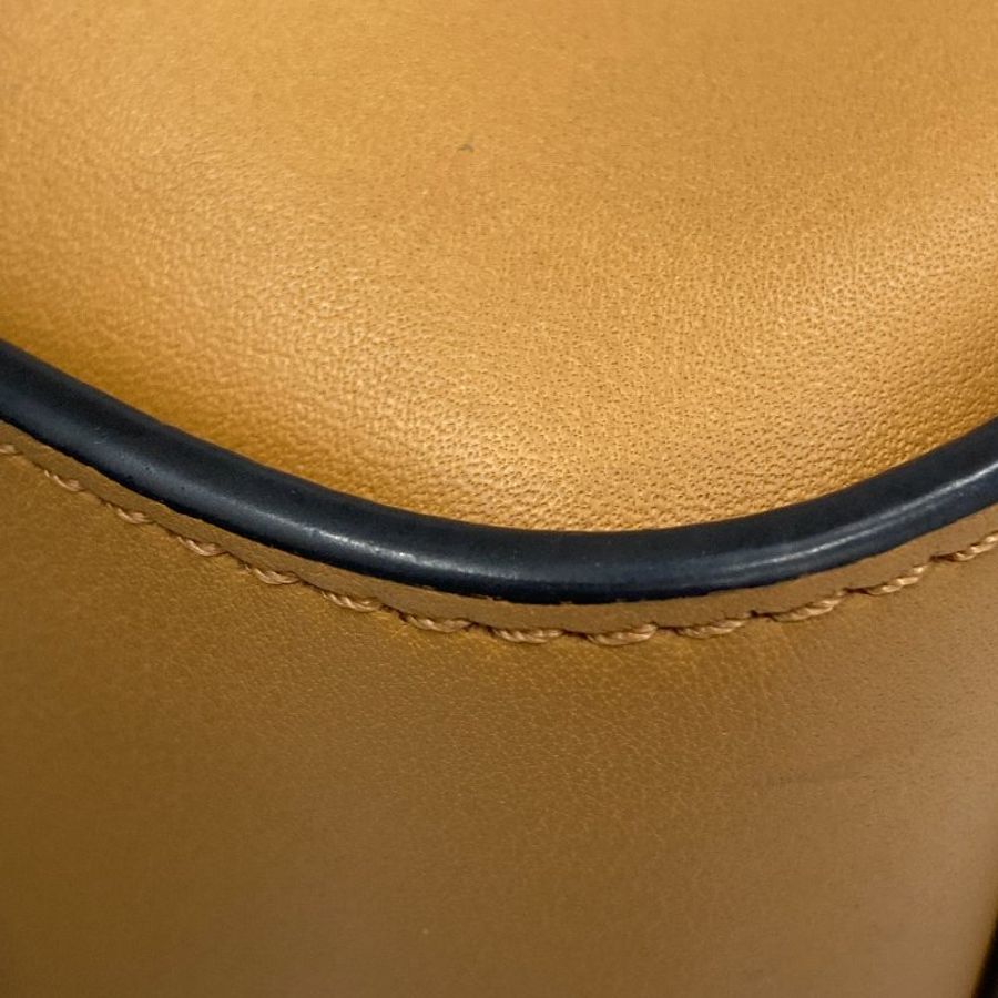 LOEWE 羅威 HAMMOCK MINI 皮革 吊床包 淺棕色-11