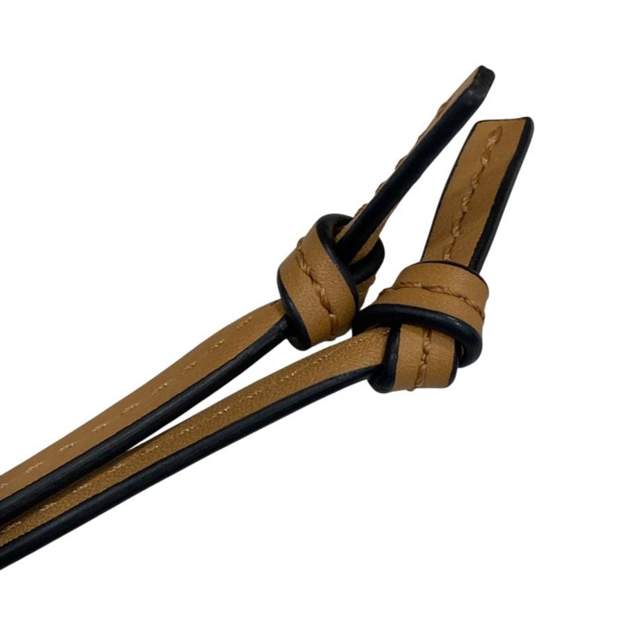 LOEWE 羅威 HAMMOCK MINI 皮革 吊床包 淺棕色-16