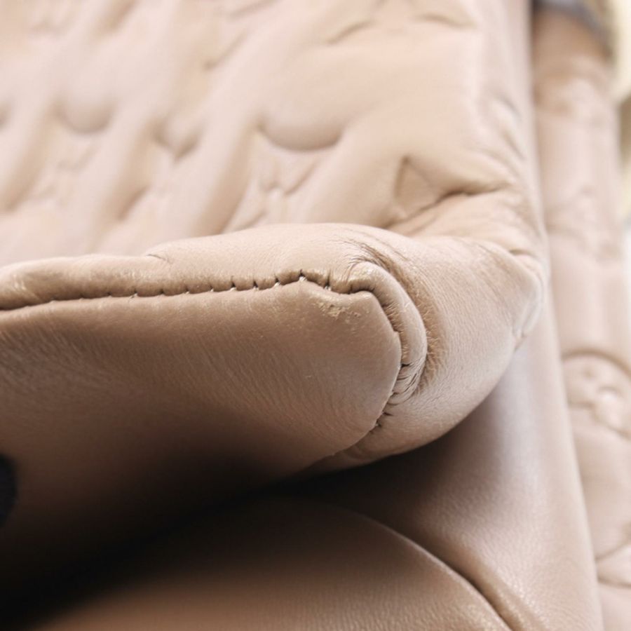 路易威登 Coussin PM 肩背包 M21263 Monogram 皮革 米色 灰褐色 二手-4
