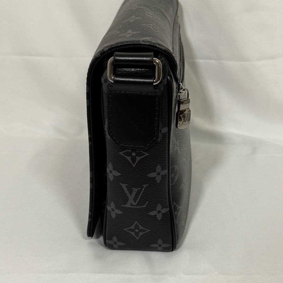 Louis Vuitton 黑色老花 郵差包-2
