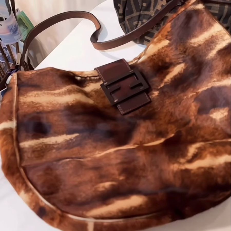 99新🌟 #fendi #馬毛 #托特 #肩背包 #tote-3