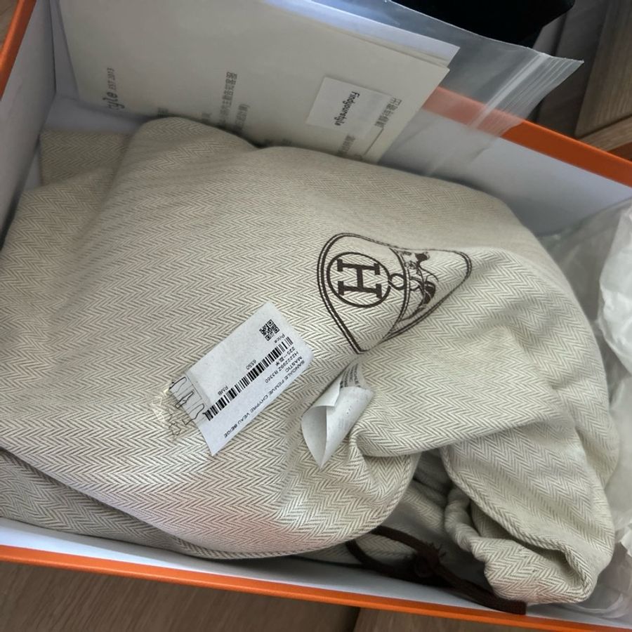 hermes 二舅鞋 奶茶色 36-5
