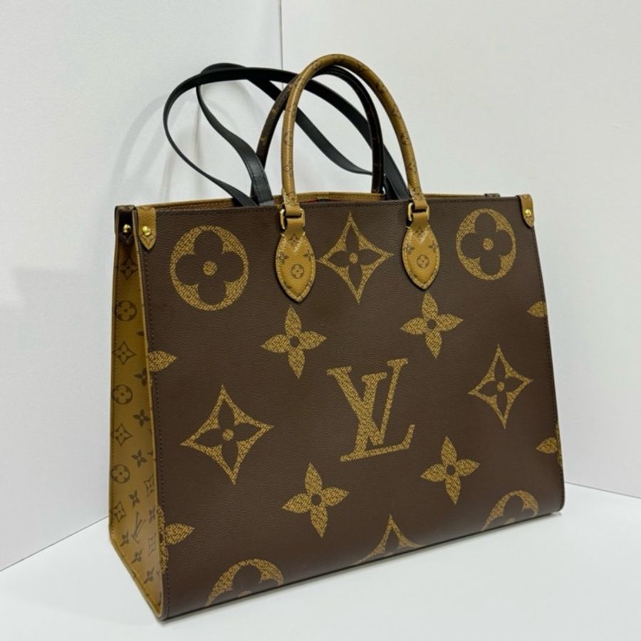 （極新💖） LV OnTheGo GM 最新晶片款 托特包 專櫃11.1萬元！-8