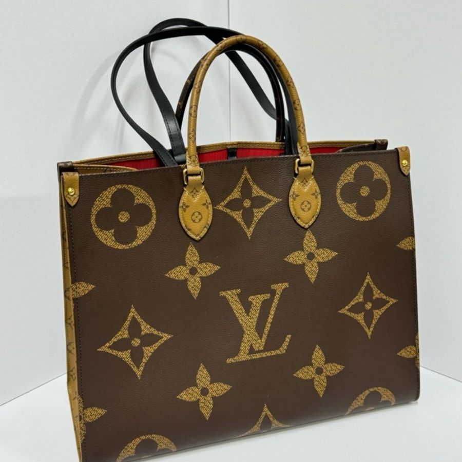 （極新💖） LV OnTheGo GM 最新晶片款 托特包 專櫃11.1萬元！-12