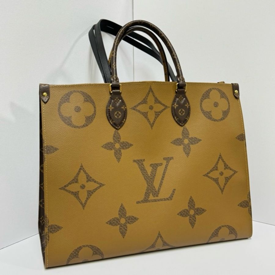 （極新💖） LV OnTheGo GM 最新晶片款 托特包 專櫃11.1萬元！-13