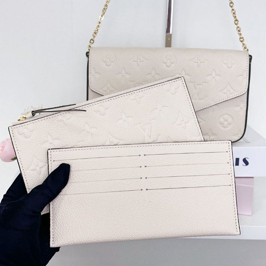 Louis Vuitton|LV 經典 壓紋 1+1 WOC-3