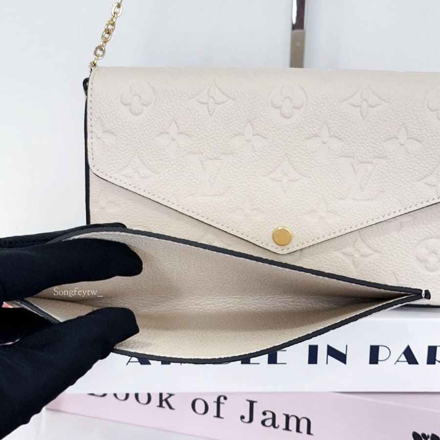 Louis Vuitton|LV 經典 壓紋 1+1 WOC-5
