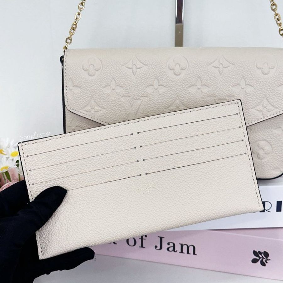 Louis Vuitton|LV 經典 壓紋 1+1 WOC-6