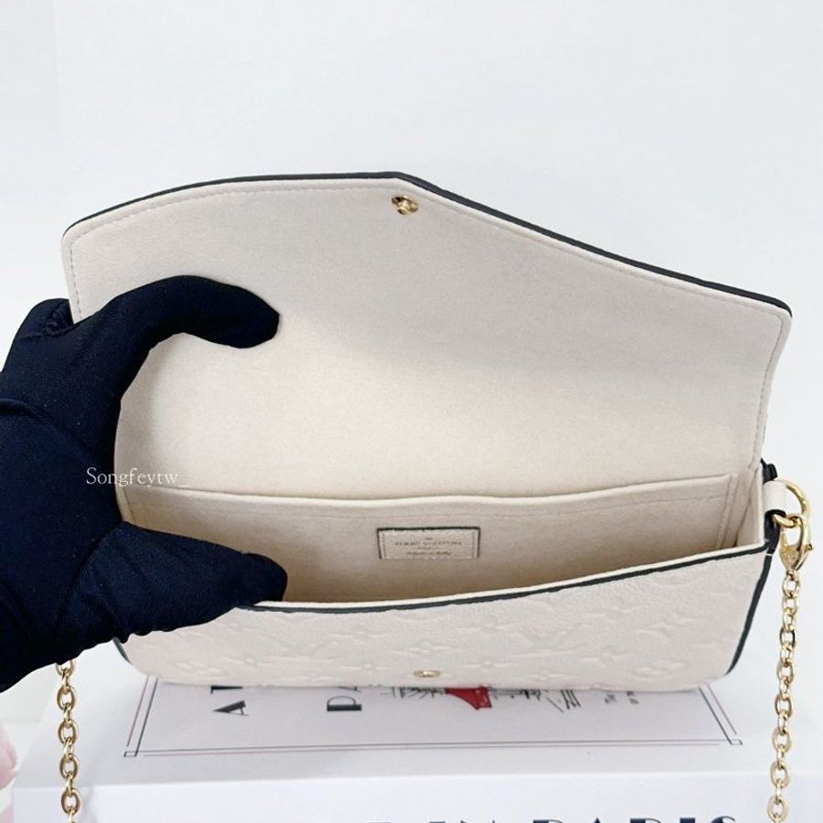 Louis Vuitton|LV 經典 壓紋 1+1 WOC-8