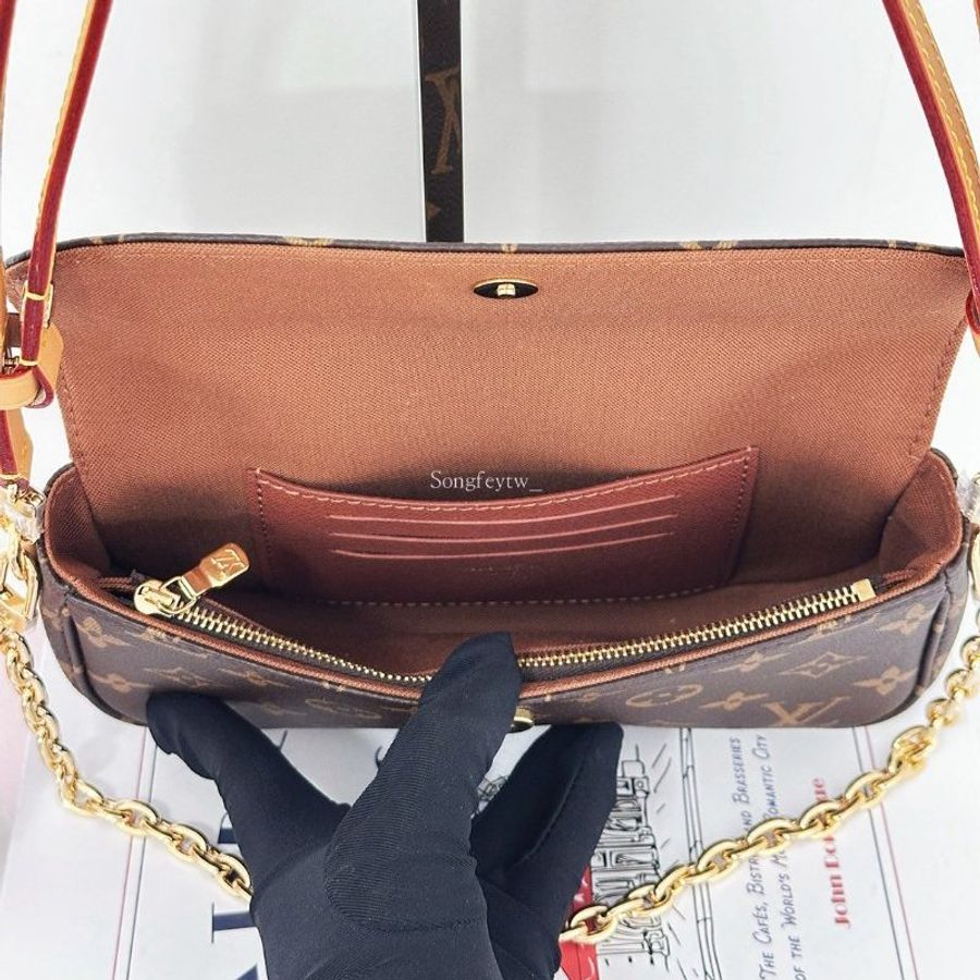 Louis Vuitton｜LV 老花 Ivy 法棍包-4