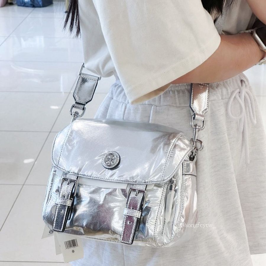 Tory Burch|TB 專櫃款 尼龍郵差包-5