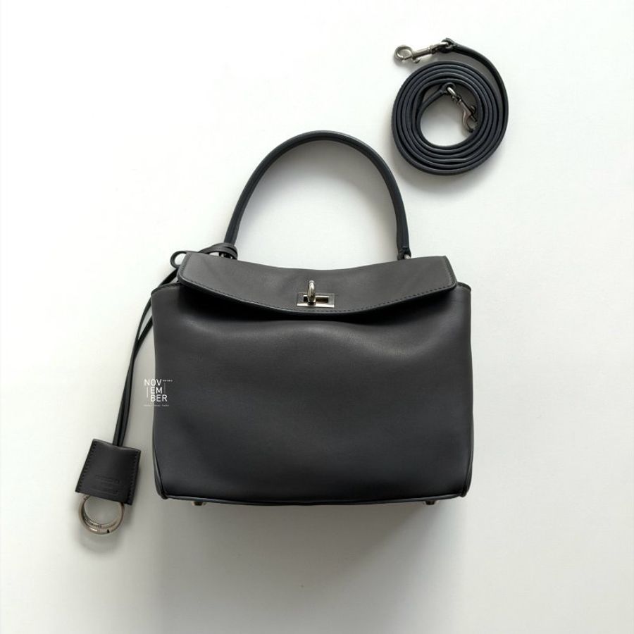 99新🆕 Balenciaga 巴黎世家 Rodeo 灰色銀釦 XS號-5